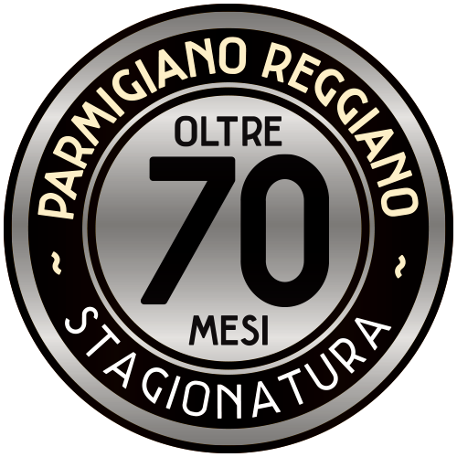 Stagionatura Parmigiano Reggiano Oltre 72 mesi